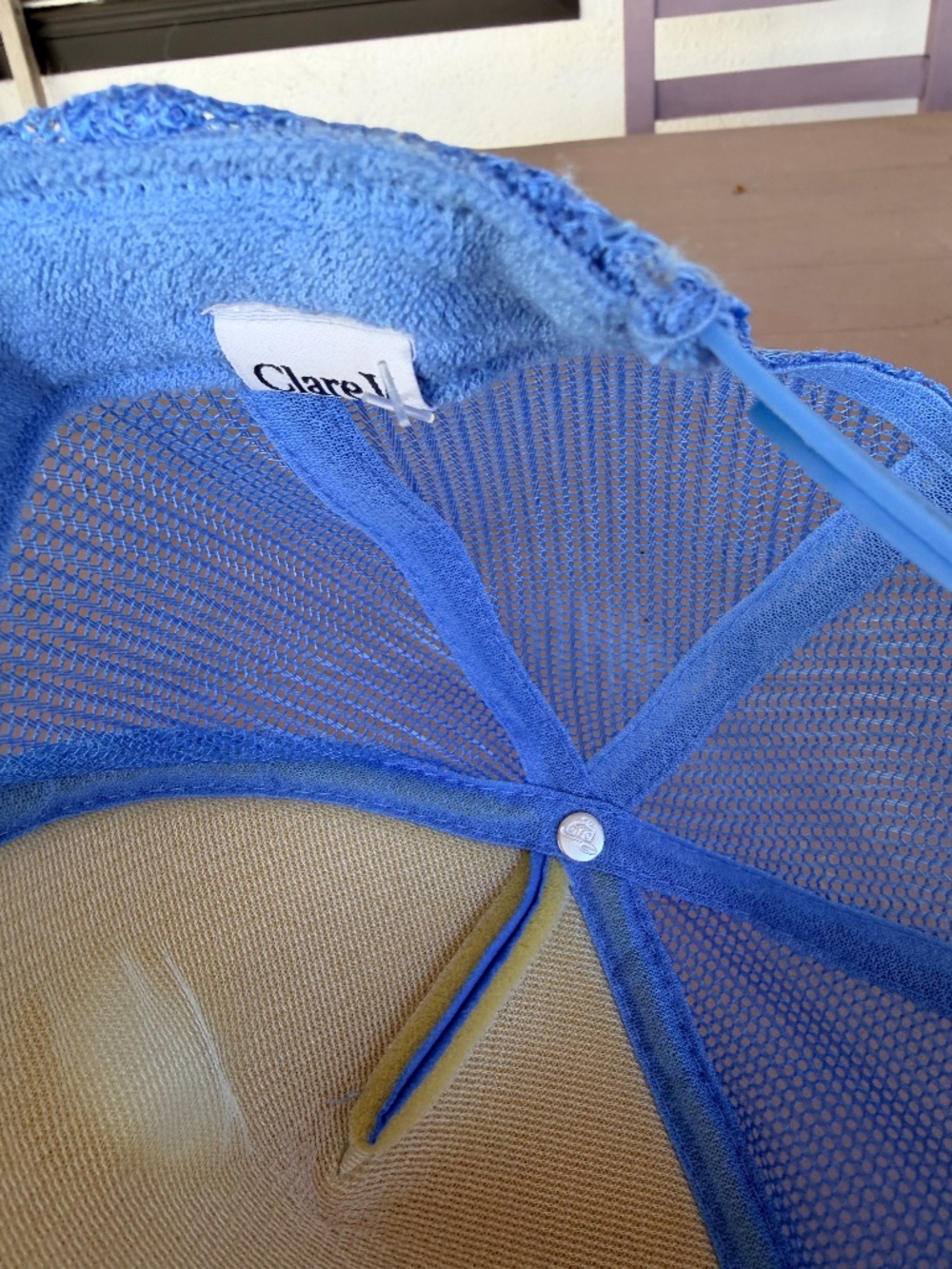 Clare V Liberez Leș Sardines Trucker Hat - Picture 4 of 6